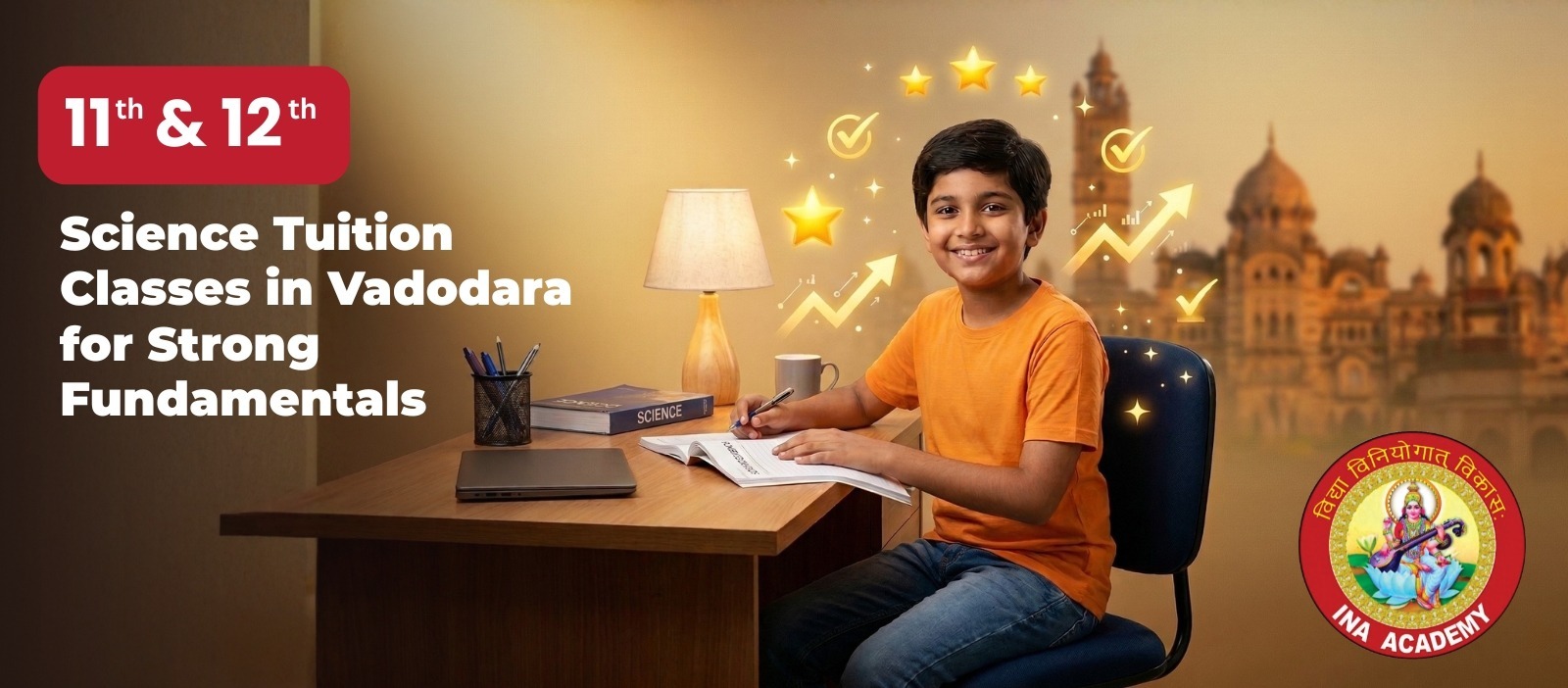 11th & 12th Science Tuition Classes in Vadodara
